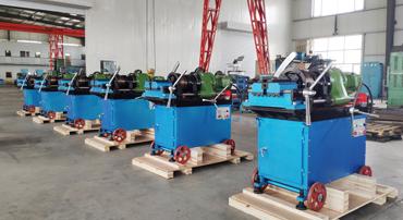 The technology of rebar thread rolling machine had been improved successfully